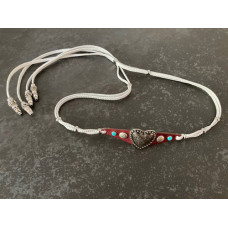 Cinturino Artigianale per Cappello Pelle e Conchos Cinturino Artigianale per Cappello Pelle e Conchos