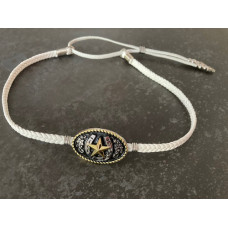 Cinturino per Cappello in Pelle con Conchos Cinturino per Cappello in Pelle con Conchos