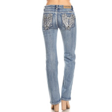 Jeans bootcut Platinum Plush Light Angel Wings Jeans bootcut Platinum Plush Light Angel Wings