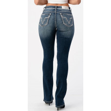 Jeans bootcut Grace in LA Cowhead Emboidery