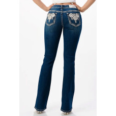 Jeans bootcut Grace in LA Aztec MDK