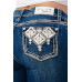 Jeans bootcut Grace in LA Aztec MDK