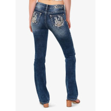 Jeans bootcut Grace in LA Moon Night
