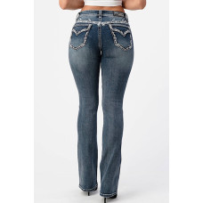 Jeans bootcut Grace in LA Creeper