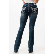 Jeans bootcut Grace in LA Bullhead & Feathers