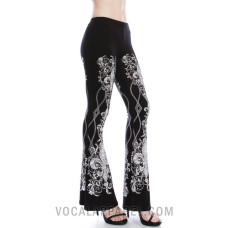 Pantaloni leggeri Vocal con Strass Flare Pantaloni leggeri Vocal con Strass Flare