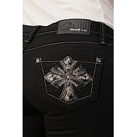 Jeans bootcut Grace in LA Cross Black Jeans bootcut Grace in LA Cross Black
