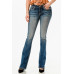 Jeans bootcut Grace in LA Leather Design Jeans bootcut Grace in LA Leather Design