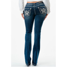 Jeans bootcut Grace in LA Butterfly Jeans bootcut Grace in LA Butterfly