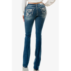 Jeans bootcut Grace in LA Paisley Pockets Jeans bootcut Grace in LA Paisley Pockets