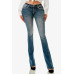 Jeans bootcut Grace in LA Feather Necklace Jeans bootcut Grace in LA Feather Necklace
