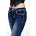 Jeans bootcut Grace in LA Floral Western Design