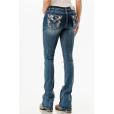 Jeans bootcut Grace in LA Floral Design