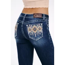 Jeans bootcut Grace in LA Aztec Design Jeans bootcut Grace in LA Aztec Design