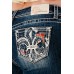 Jeans bootcut Grace in LA Dark Fleur De Lis Jeans bootcut Grace in LA Dark Fleur De Lis