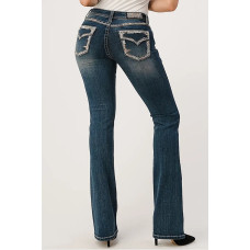 Jeans bootcut Grace in LA Border Flap