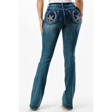 Jeans bootcut Grace in LA Horseshoe and Star