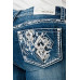 Jeans bootcut Grace in LA Aztec Pockets