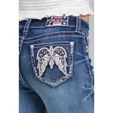 Jeans bootcut Grace in LA American Wing Jeans bootcut Grace in LA American Wing