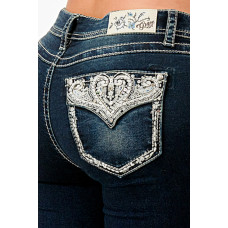 Jeans bootcut Grace in LA Heart