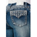 Jeans bootcut Grace in LA Geometric Design Jeans bootcut Grace in LA Geometric Design