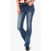 Jeans Grace in LA bootcut Steer Head & Feathers