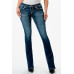 Jeans bootcut Grace in LA Aztec Embroidered Pockets Jeans bootcut Grace in LA Aztec Embroidered Pockets