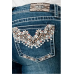 Jeans bootcut Grace in LA Aztec Embroidered Pockets Jeans bootcut Grace in LA Aztec Embroidered Pockets