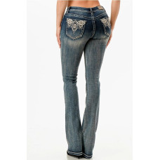 Jeans bootcut Grace in LA Aztec Design Jeans bootcut Grace in LA Aztec Design