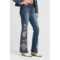 Jeans bootcut flare Grace in LA Aztec