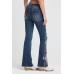 Jeans bootcut flare Grace in LA Aztec
