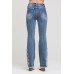 Jeans bootcut flare Grace in LA Flowers Jeans bootcut flare Grace in LA Flowers
