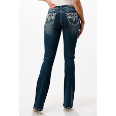 Jeans bootcut Grace in LA Aztec Blue Jeans bootcut Grace in LA Aztec Blue