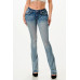 Jeans bootcut Grace in LA Flap Floral Emboidery