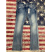 Jeans bootcut Grace in LA Aztec Design & Feathers Jeans bootcut Grace in LA Aztec Design & Feathers
