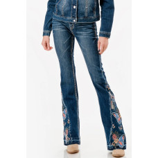 Jeans bootcut flare Grace in LA Butterfly Jeans bootcut flare Grace in LA Butterfly