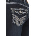 Jeans bootcut Platinum Plush Angel Wings