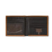 Portafoglio Bifold da uomo in pelle Ariat Logo Brown