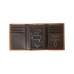 Portafoglio Trifold da uomo in pelle Ariat Sunburst Brown