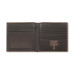 Portafoglio Bifold da uomo in pelle Ariat Dark Brown Portafoglio Bifold da uomo in pelle Ariat Dark Brown