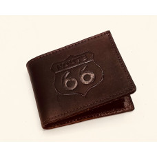 Portafoglio Bifold da uomo in pelle Route 66 Portafoglio Bifold da uomo in pelle Route 66