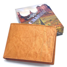 Portafoglio da uomo Charro in pelle mod. 1123 MAC natural Portafoglio da uomo Charro in pelle mod. 1123 MAC natural