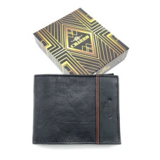 Portafoglio da uomo Charro in pelle mod.1373 nero