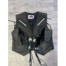 Corpetto Gilet in pelle da uomo El Promig