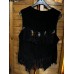 Gilet in pelle con frange da donna Presley Cuir mod.2