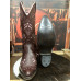 Stivali in pelle Western Boots Old West Pink Flames