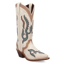 Stivali in pelle Western Laredo Boots Honky-Tonk Off White 20083 Stivali in pelle Western Laredo Boots Honky-Tonk Off White 20083