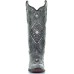 Stivali in pelle Western Corral Boots Silver Glitter Inlay Stivali in pelle Western Corral Boots Silver Glitter Inlay