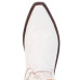 Stivali in pelle Western Boots Old West White Lady