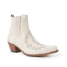 Stivali bassi ankle boots in pelle Myra Boots Dearling White Stivali bassi ankle boots in pelle Myra Boots Dearling White